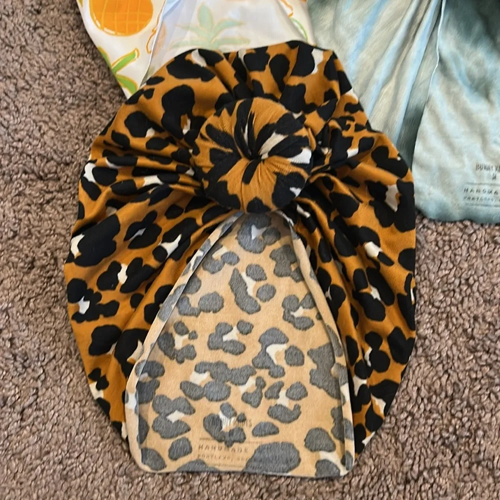Bunny Knots size medium ages 1-4 turban hats bundle!! - Picture 3 of 5